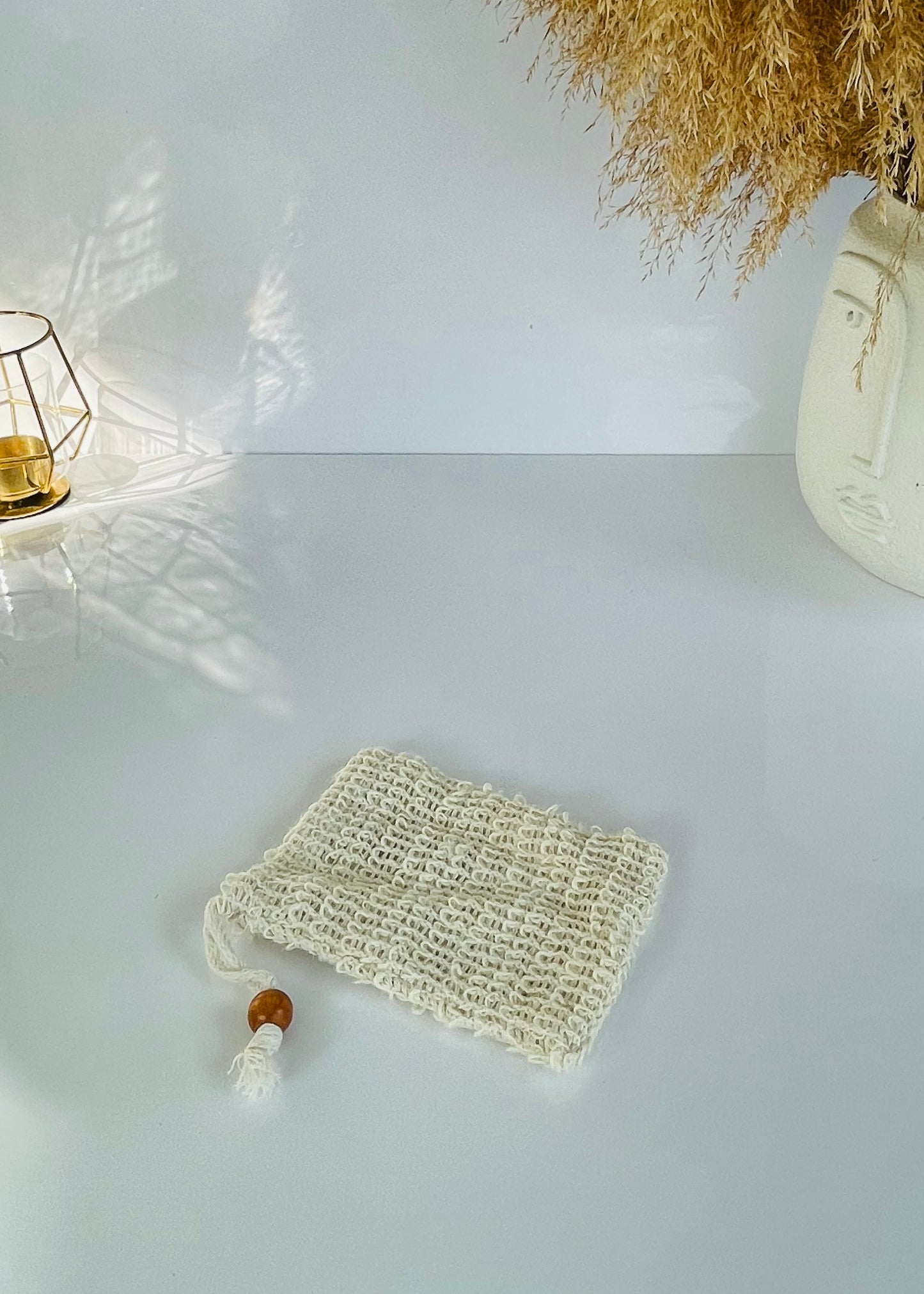 Exfoliating Soap Pouch | Natural Holistic Self Care | Happy Skin Soap Co.