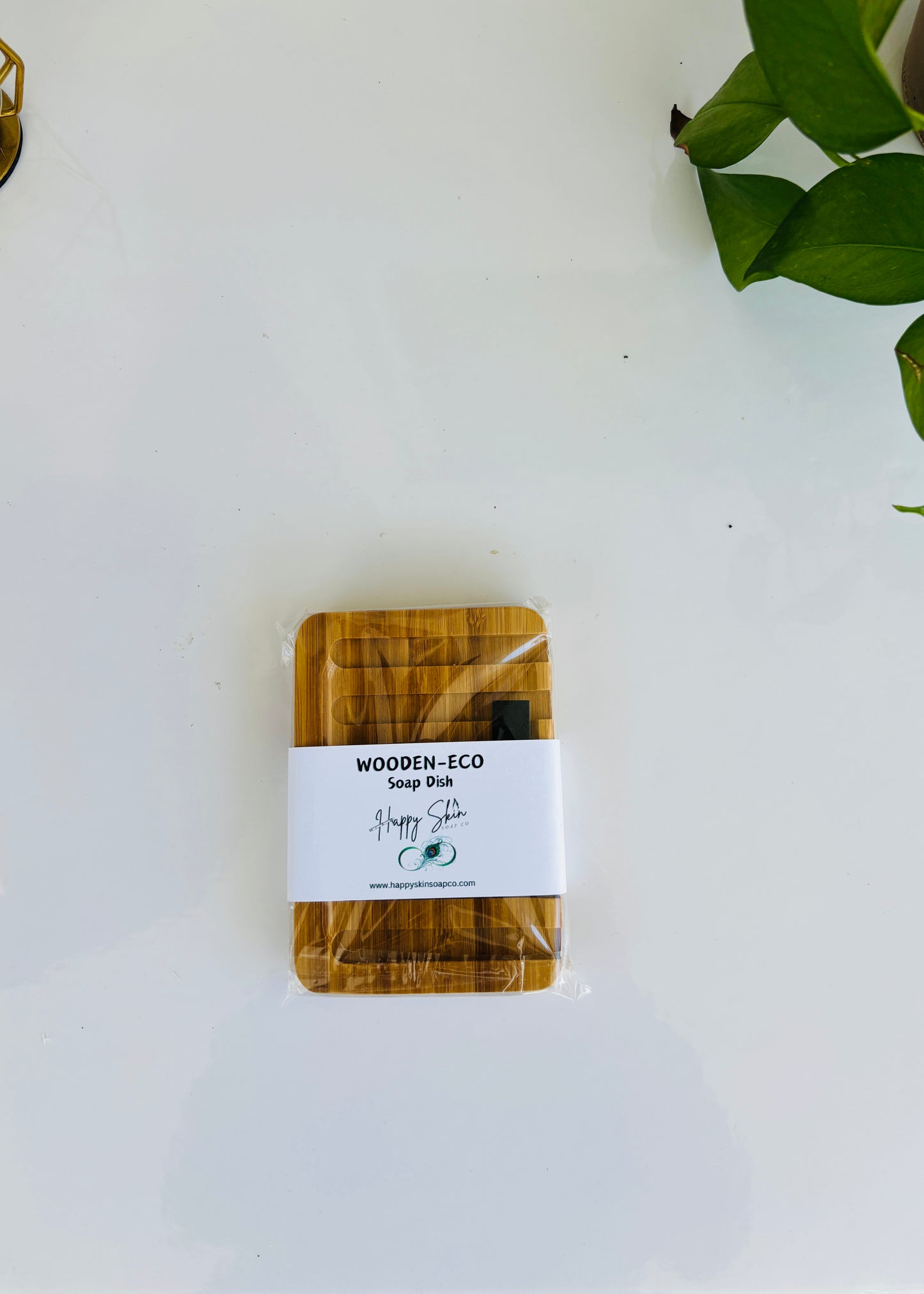 Wooden-Eco Soap Dish | Natural Holistic Self Care | Happy Skin Soap Co.