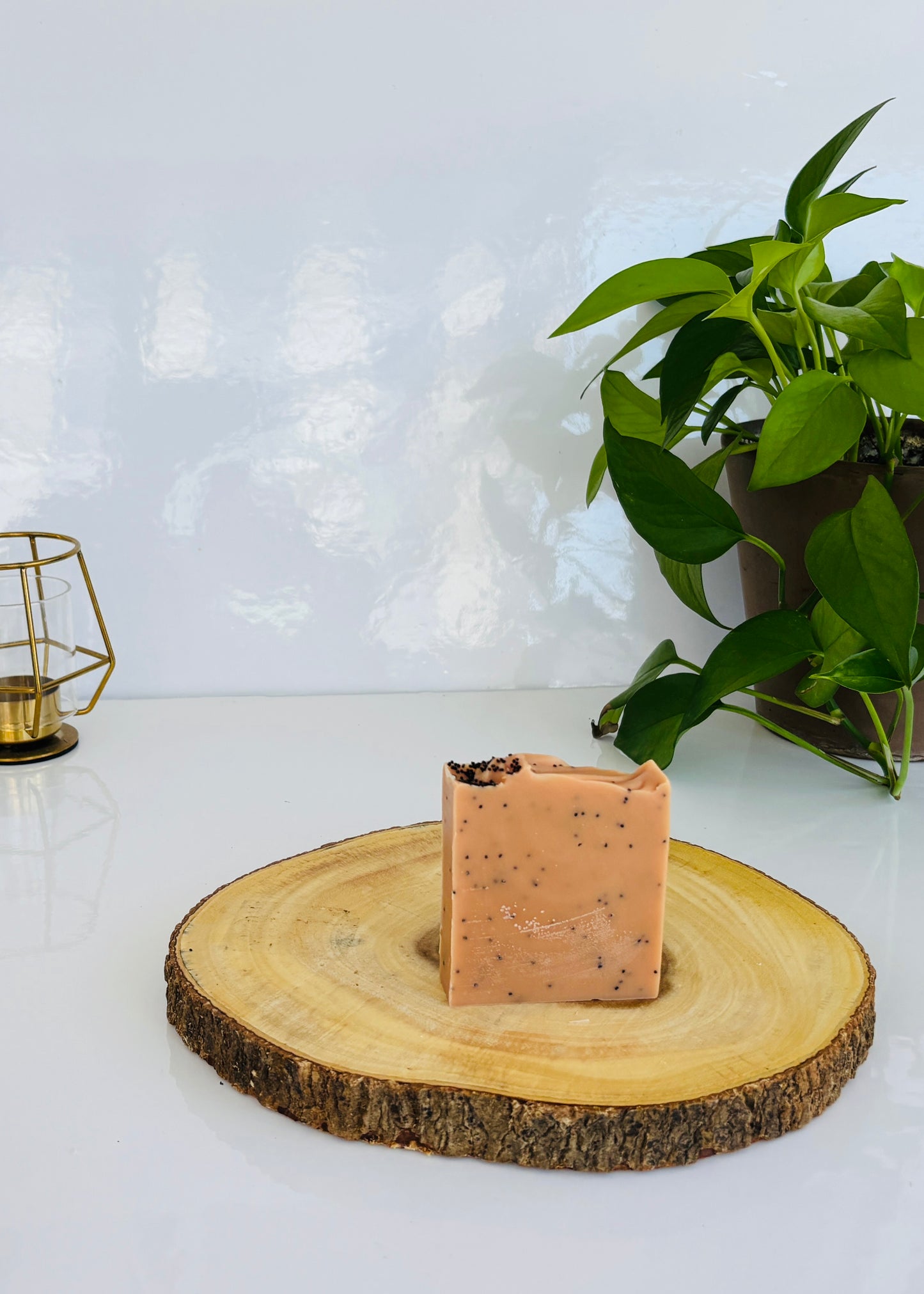 Exfoliant soap (Poppy seeds) | Natural Holistic Self Care | Happy Skin Soap Co.