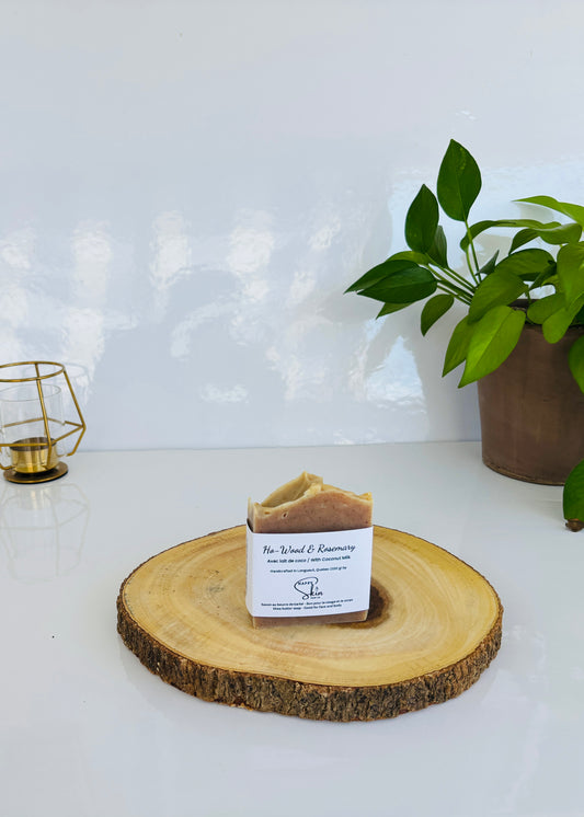 Ho-Wood & Rosemary Soap | Natural Holistic Self Care | Happy Skin Soap Co.